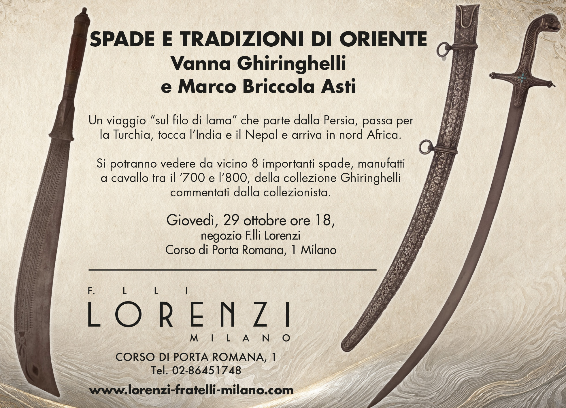Spade e tradizioni di oriente